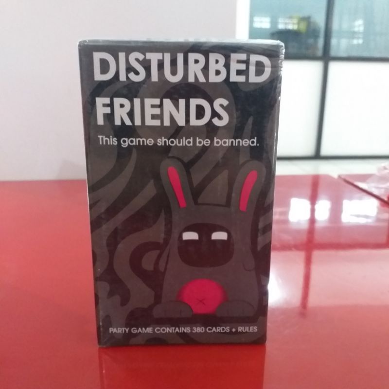 disturbed friends base game (4 to 10 players) board game origin