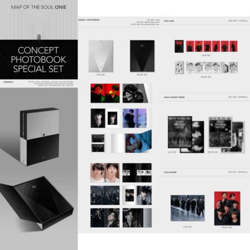 (Sharing) Lenticular BTS Mots ON:E Route Version Official