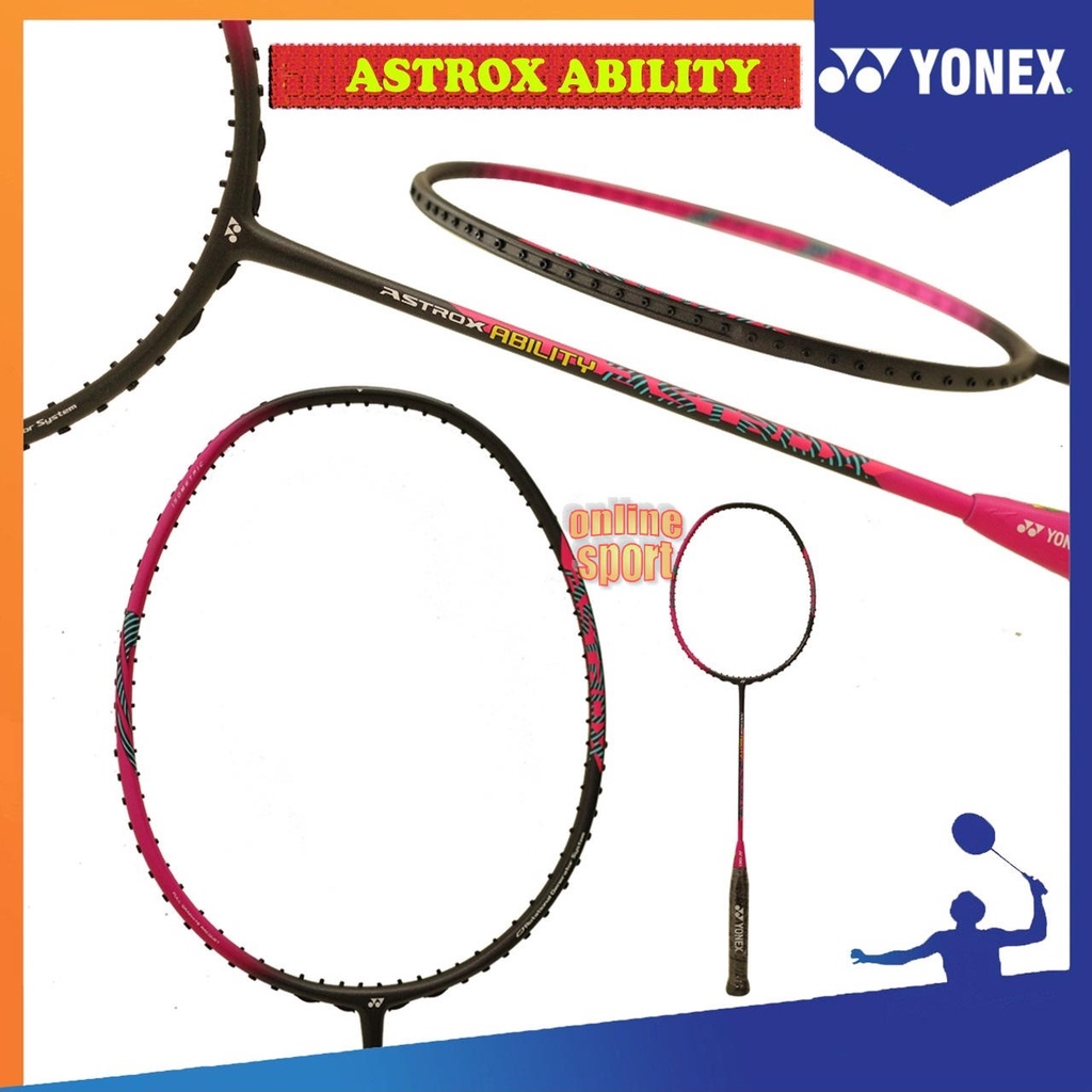 YONEX Astrox Ability / Clear / Feel  Raket Badminton