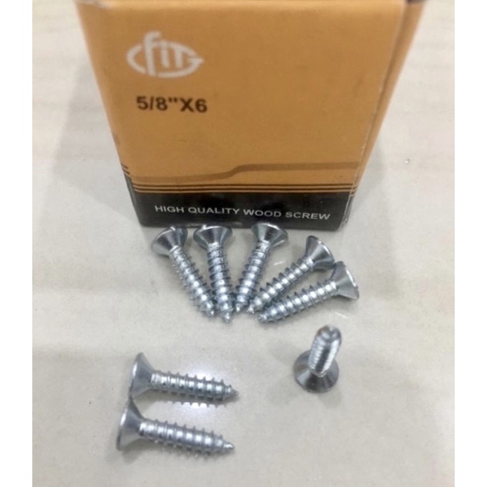 ELT/FIT Skrup kayu 5/8 x 6 Sekrup kayu 5/8x6 Sekerup kayu 5/8"x6 baut cacing