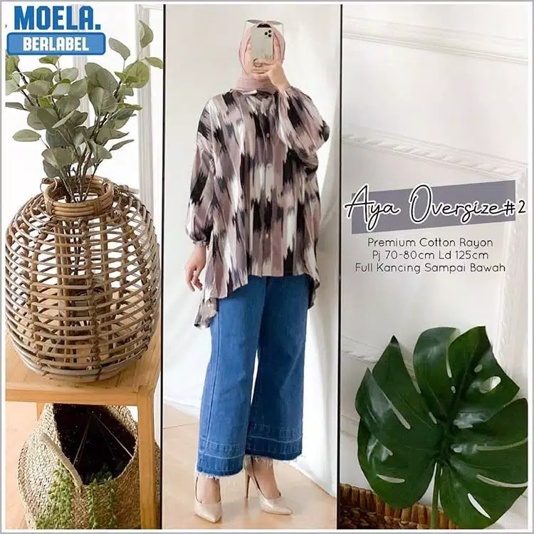 AYA OVERSIZE BLOUSE / BLOUSE BUSUI