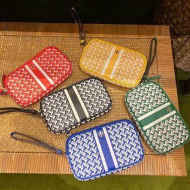 TORY BURCH T Zag Wristlet pouch original asli authentic
