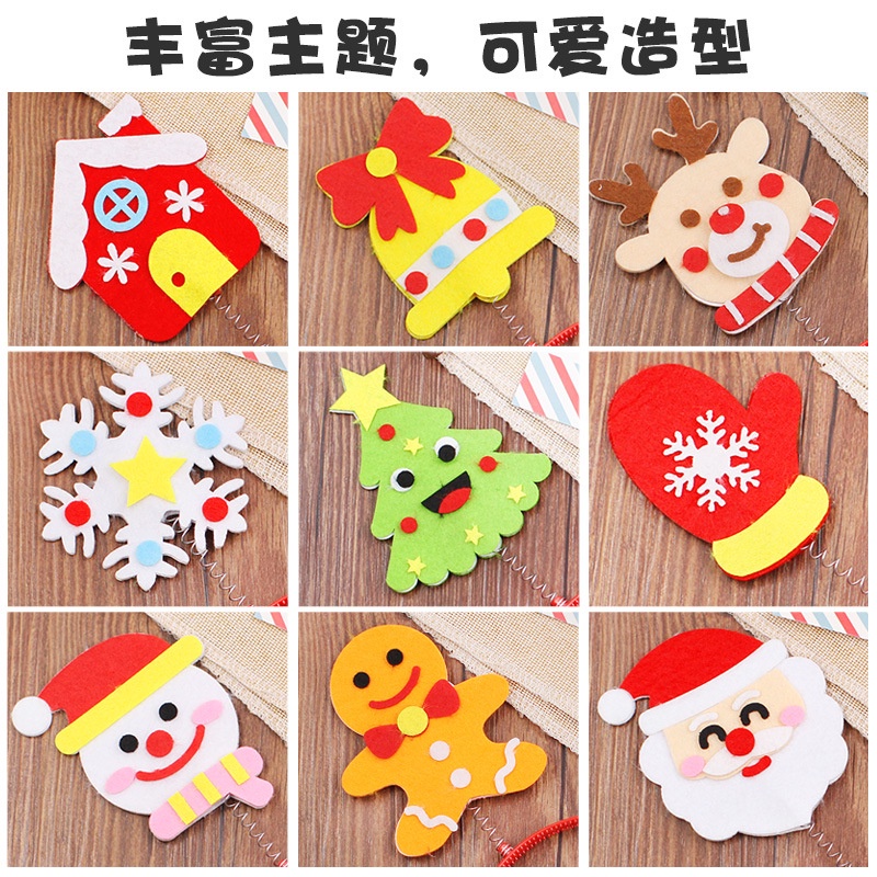 DIY BANDO Versi NATAL FELT / ART &amp; CRAF / Edukasi Anak / BAndo Anak