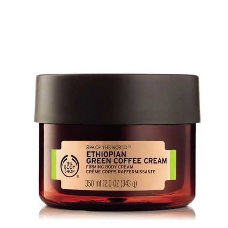 The Body Shop - Ethiopian Green Coffee Body Cream 350gr