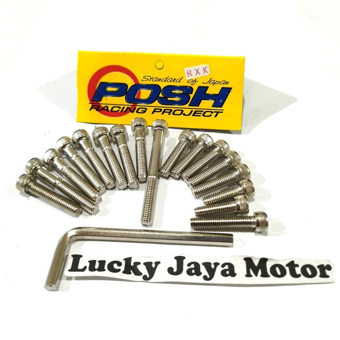 Baut Baud L Blok Block kiri kanan Magnet kopling Rx King Rxk-1