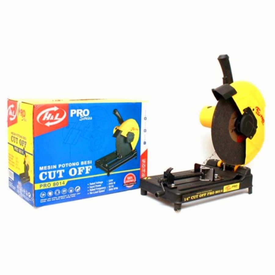 MESIN POTONG BESI 14INCH H&L CUT OFF 14INCH PRO 8014