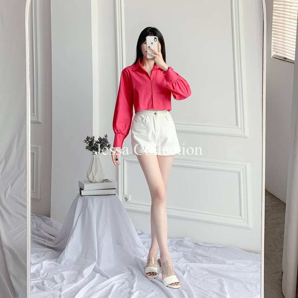 Premium Elixian Crop Longsleeve TH 486 COTTON