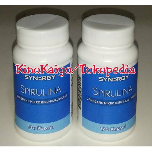 TERMURAH - Synergy Spirulina isi 120 kapsul