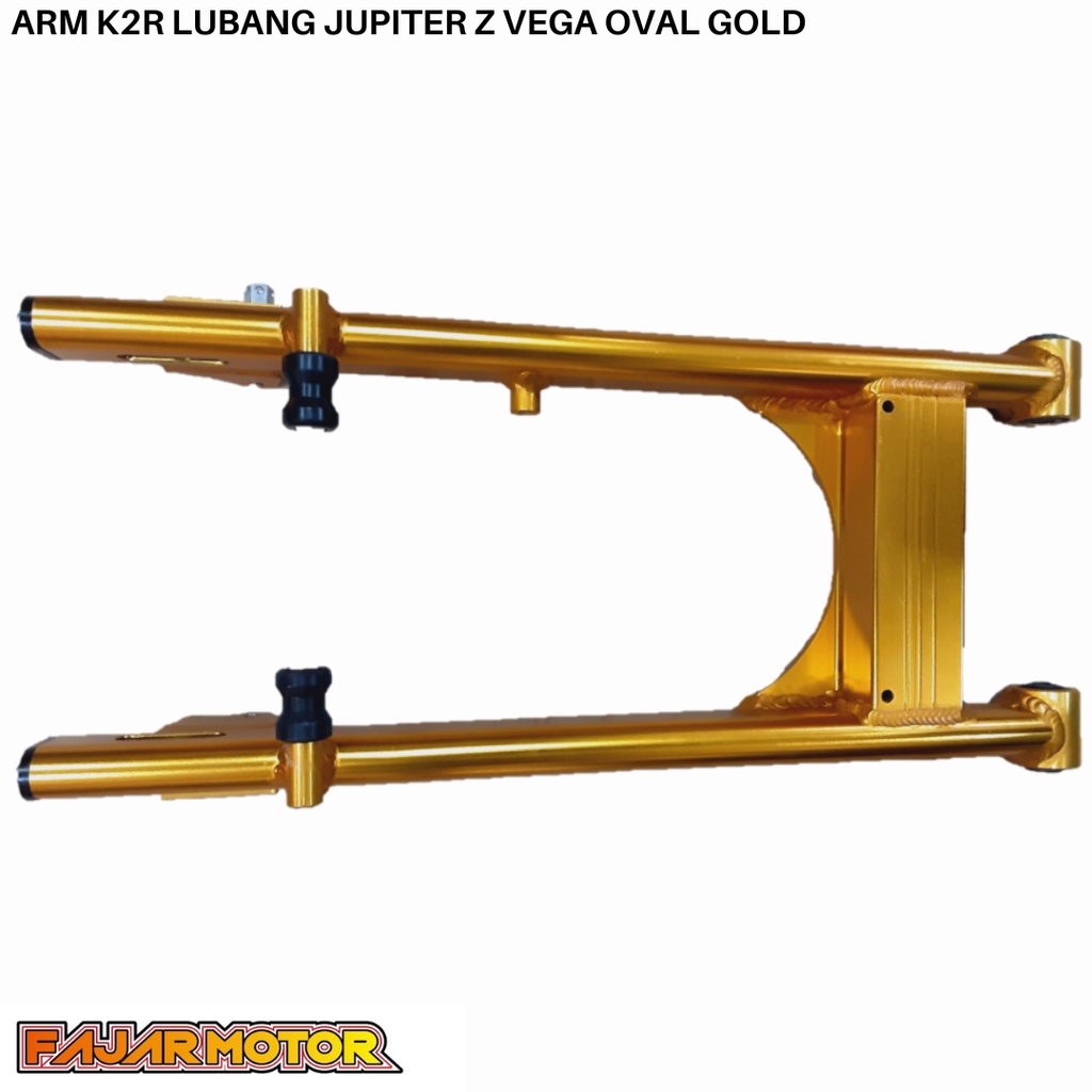 K2R SWING ARM AREM JUPITER OVAL CNC LUBANG COAK GOLD SILVER K2R KAWAHARA