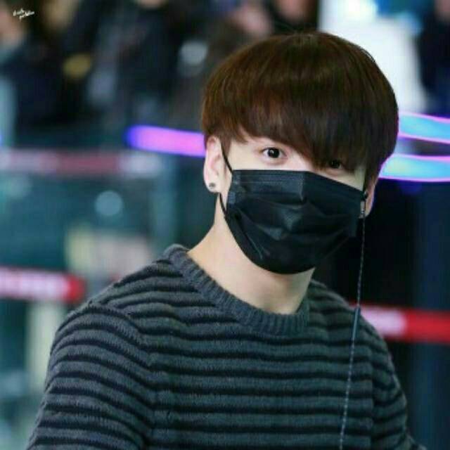 Disposable mask/black mask/masker korea/masker bts