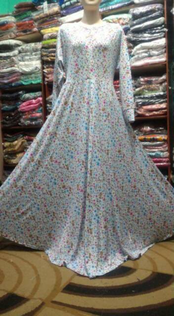 Gamis Sakura Sky Blue Ori Al Hayya