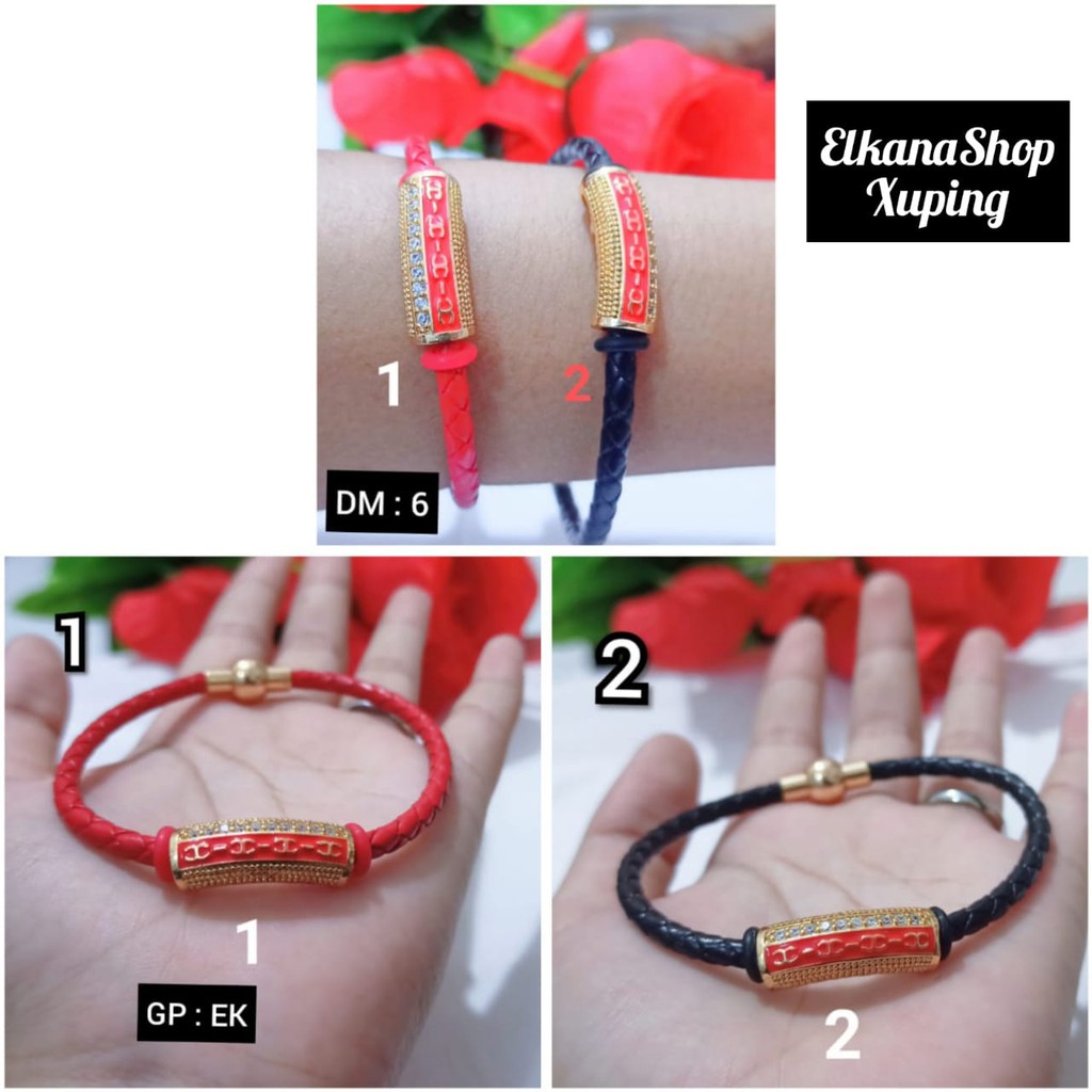 Gelang pandora magnet liontin tabung