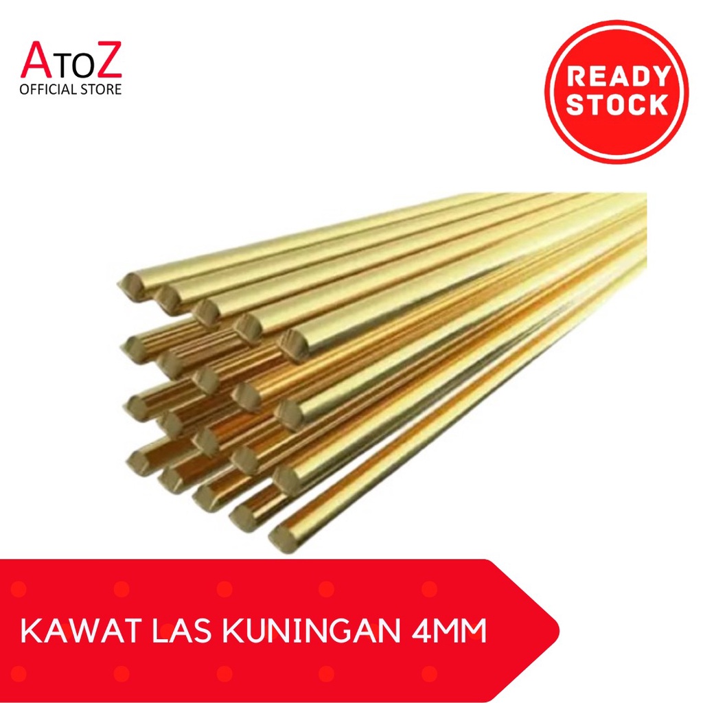 KAWAT LAS KUNINGAN 4MM - Perak Las/Kawat Las/kuningan Las