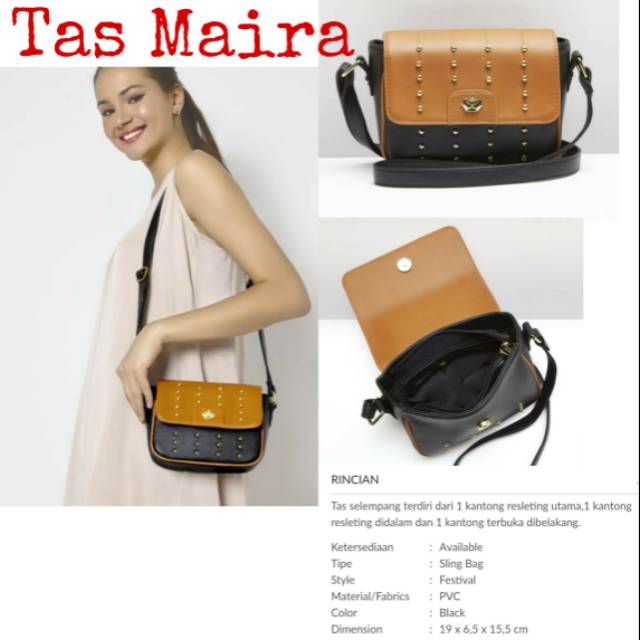 Tas Sophie Martin Paris Tas selempang Tas kecil MAIRA