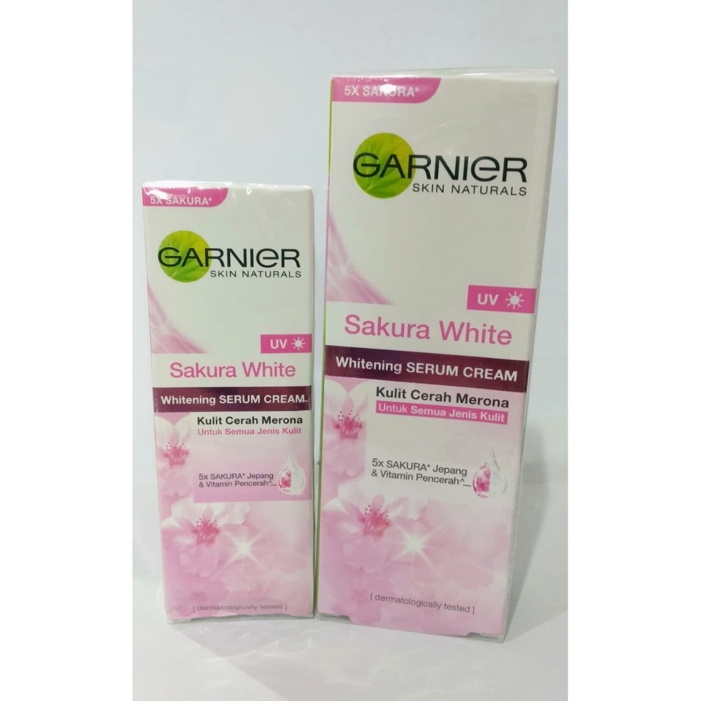 Garnier Sakura Glow Hyaluron Serum Cream UV