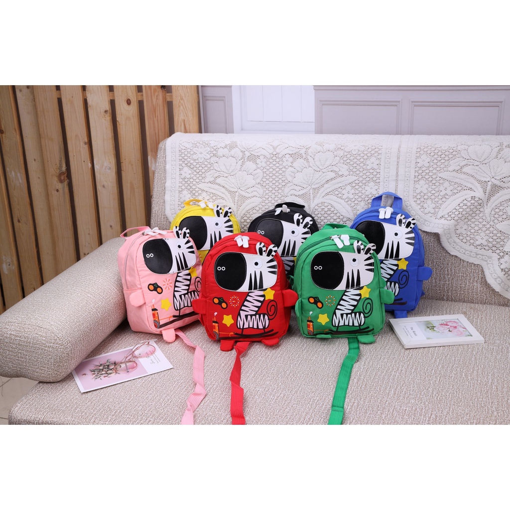 Tas Ransel Sekolah Lucu Anak TK SD Unisex Import/ Laki-Laki dan Perempuan / Cewek dan Cowok - 400