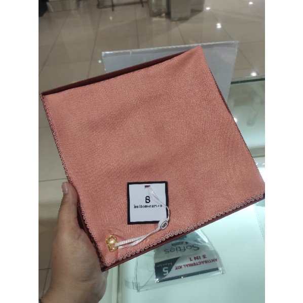 Olla Square Pink Sand - Buttonscarves