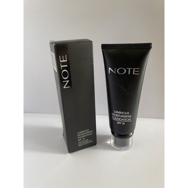 NOTE Cosmetics Luminious Moisturizing Foundation