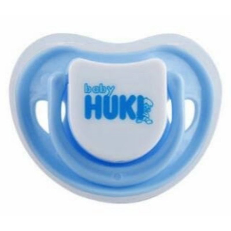 [EMPENG BOX] Huki Baby Orthodontic Soothers - Pacifier Empeng Gepeng Bayi isi 1 pcs-Biru