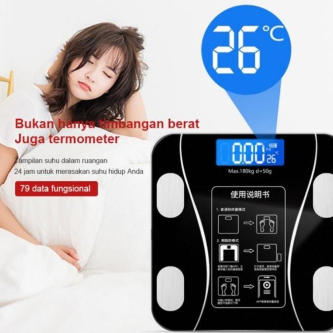 timbangan badan digital xiaomi smart scale timbangan badan pintar