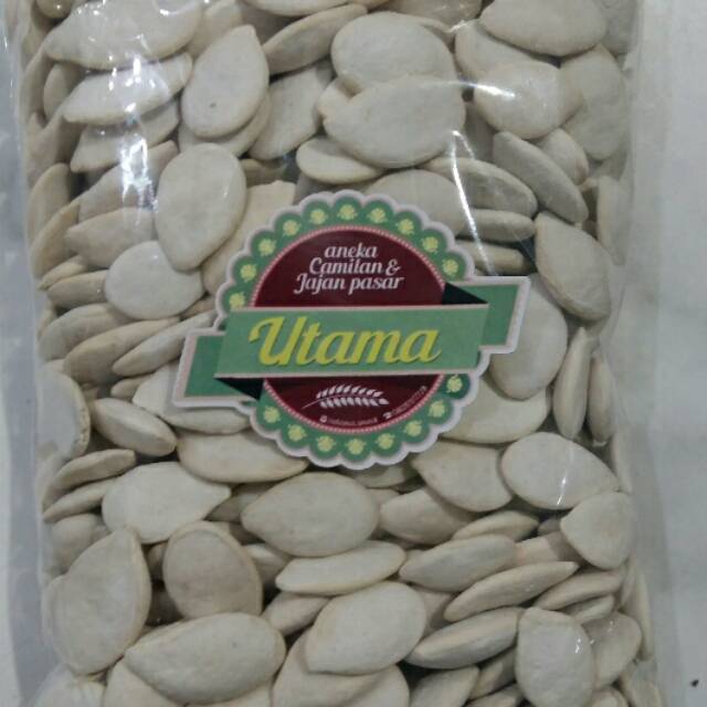 Kwaci kuaci putih / kuaci kwaci biji labu / kuaci kwaci labu 250gr / makanan asin camilan kiloan