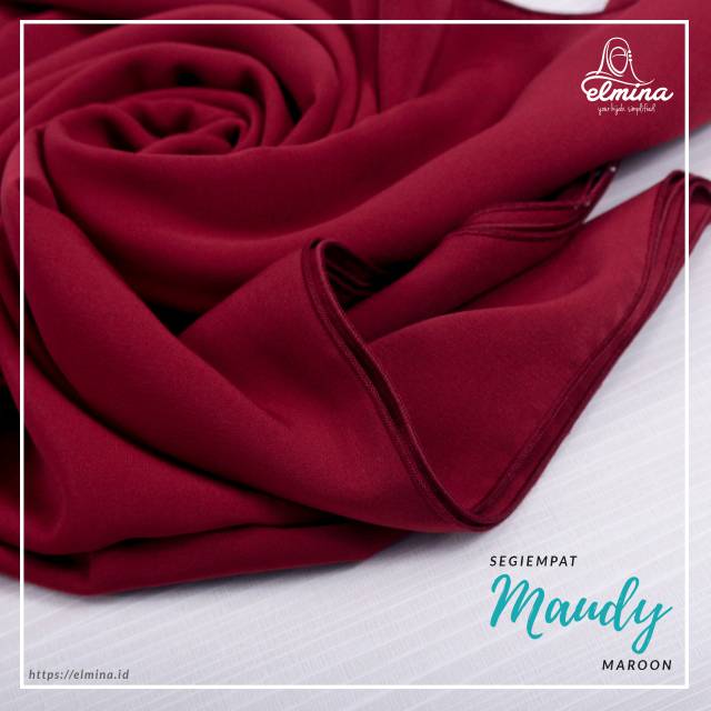 Jilbab Segi empat Maudy