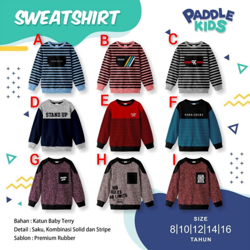 Sweater Anak Laki 8_16 Paddle