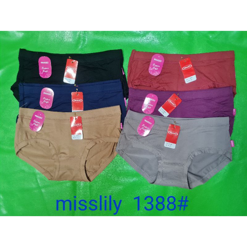 Celana dalam misslily 1388 3pcs