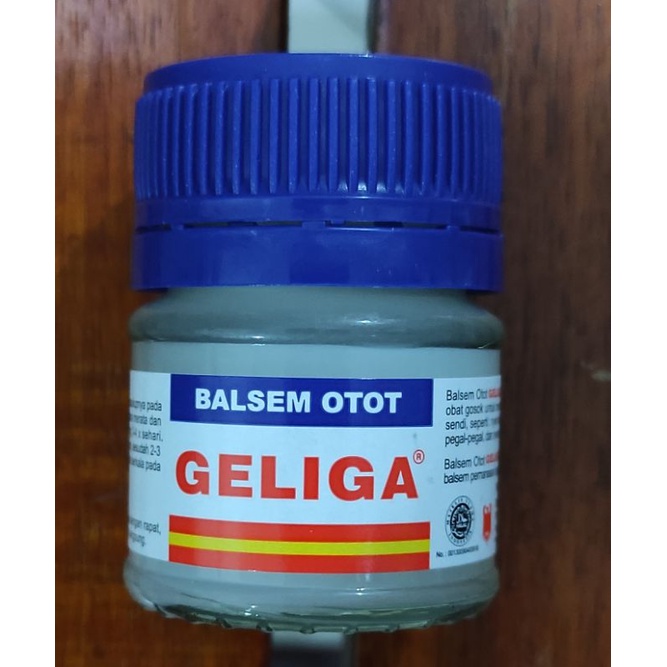 Balsem Geliga 20 Gram / Mengatasi Nyeri Otot / Nyeri Sendiri / Pegal Linu / Nyeri Punggung