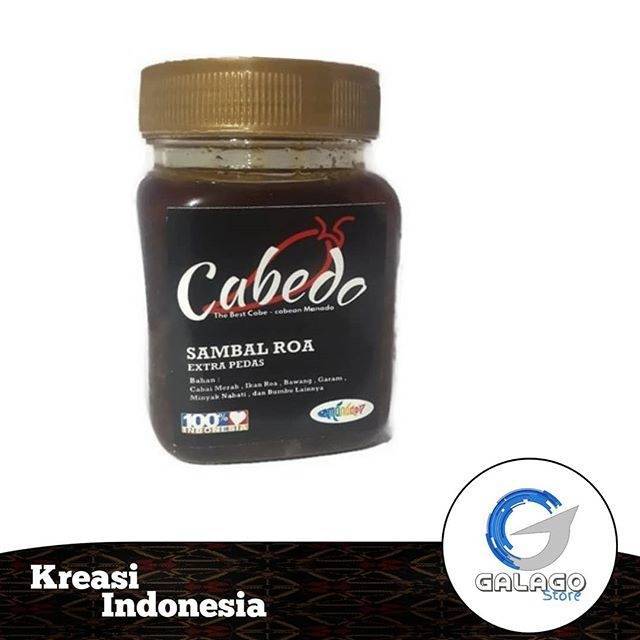 

Cabedo The Best Cabe cabean Manado Sambal Roa Ekstra Pedas