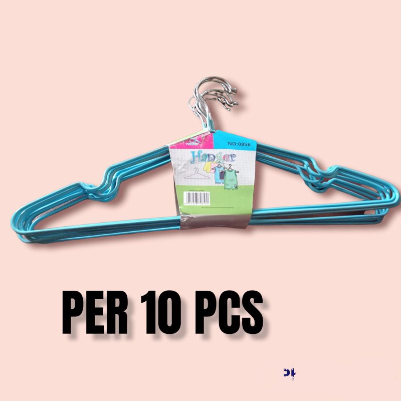 Gantungan , Jemuran  , 10 PCS , Gantungan Baju kawat , Hanger Baju Laundry