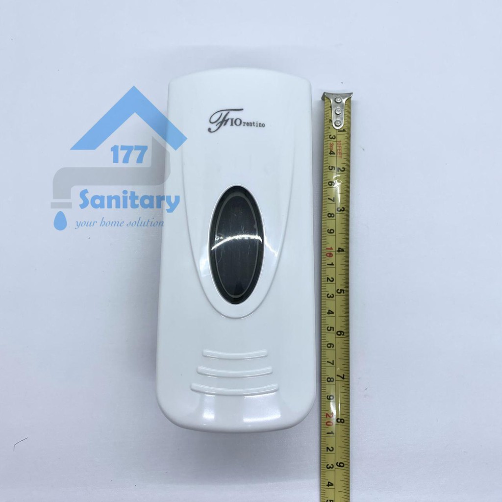 Tempat sabun cair PUTIH Fio FDJ 02W- Soap dispenser sabun cair sanitizer 360ml rack soap fiorentino /A12