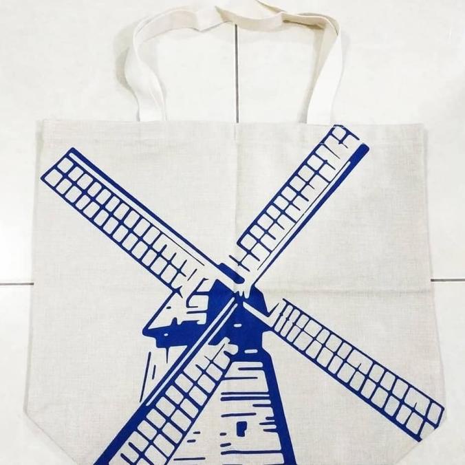 Bag Canvas - Tas Pundak Tas Kanvas Canvas Tas Tote Bag Belanda