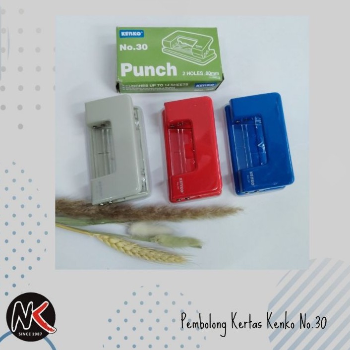 

Pembolong Kertas/Punch Kenko No.30