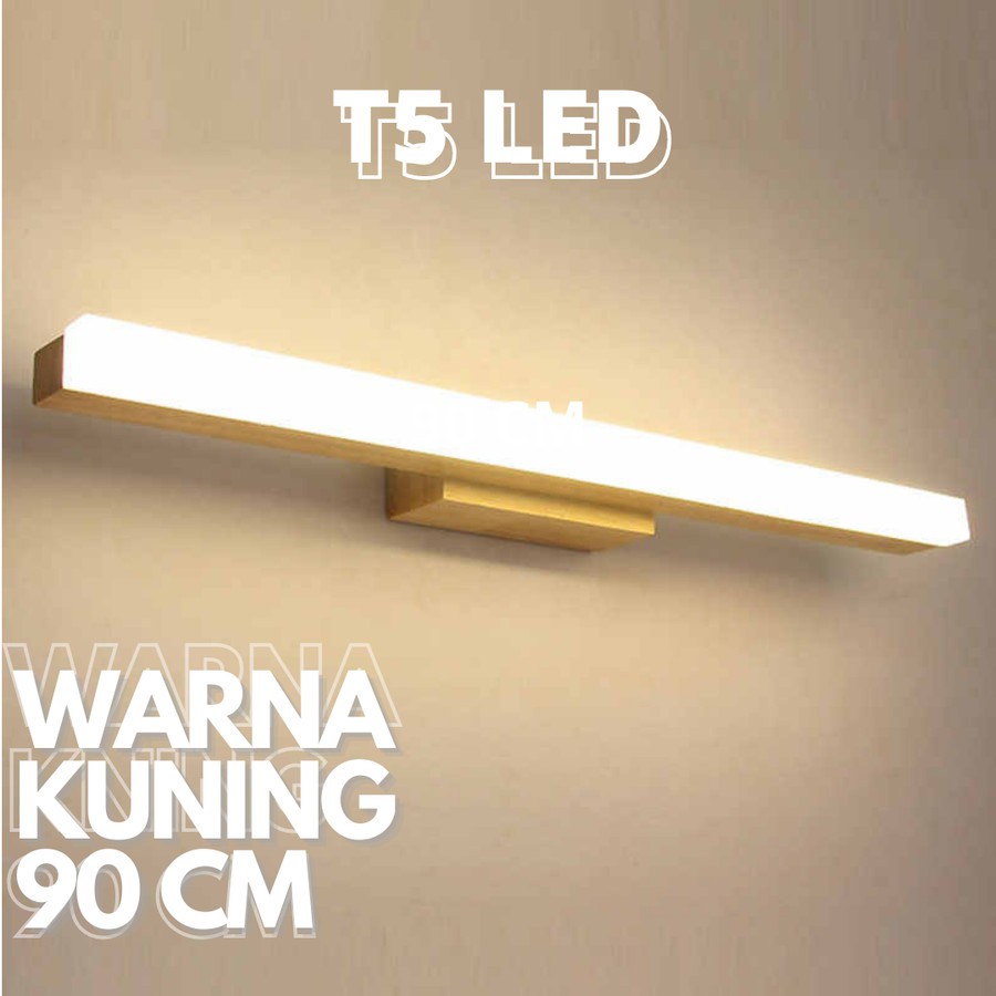 LAMPU T5 LED 90 CM KUNING 12w LAMPU LED T5 90 CM LAMPU T5 KUNING LED