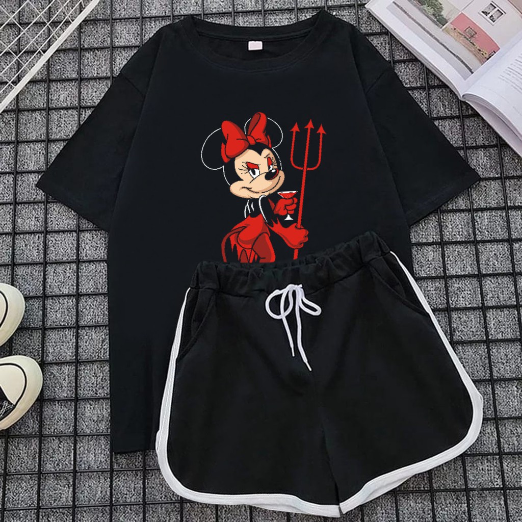 Bess - Stelan Set MINIE DEVIL | Stelan MINIE DEVIL Baju &amp; Celana