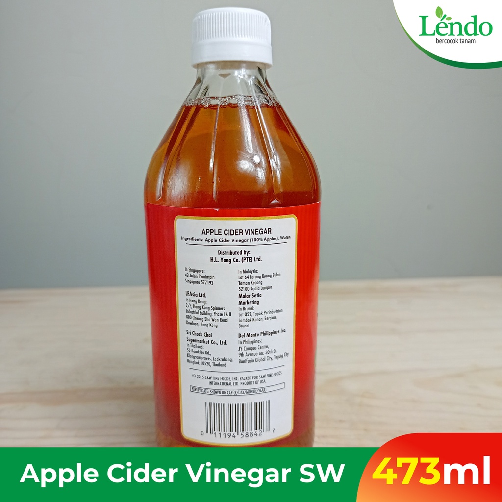 

Apple Cider Vinegar SW / Cuka Apel 473 ml