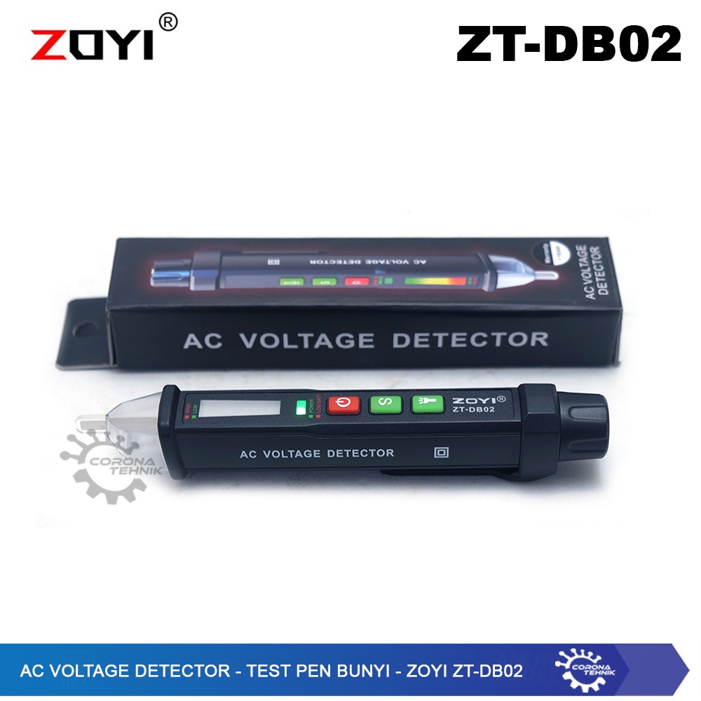 Test Pen Bunyi - ZOYI ZT-DB02 - AC Voltage Detector