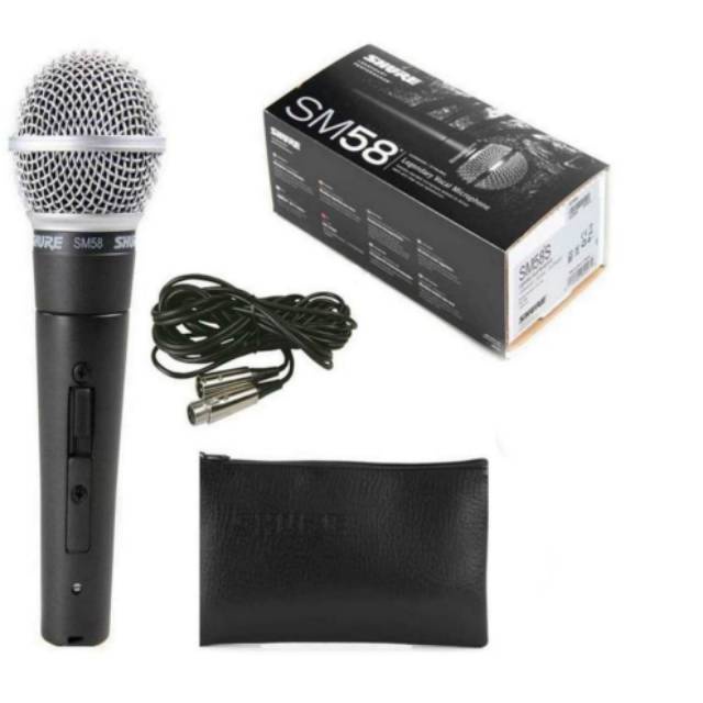 MIC SHURE SM58/SM 58 MICROPHONE KABEL