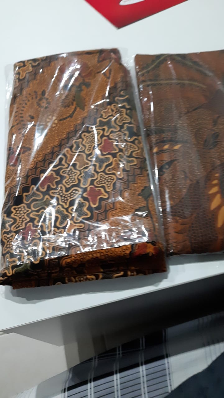 Kain Jarik Batik Solo Motif Sogan Colet Parang Jahe