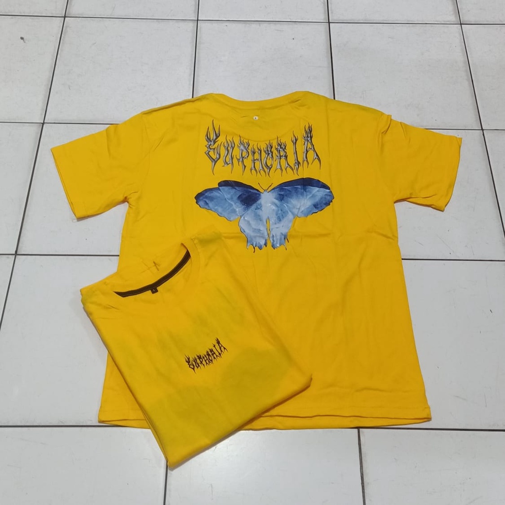 Kaos murah Kaos distro murah baju  distro pria t-shirt murah combed30s kupu hiporia