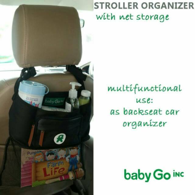 Babygo Inc Stroller Organizer - Authorized distributor Baby Go Inc - babygoinc tas bayi