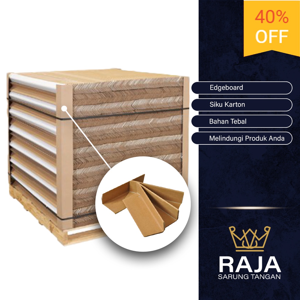 

Karton Siku Kardus Edge Board Protector Sudut Paket