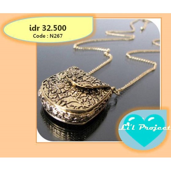 kalung - KALUNG TAS - kalung fashion - kalung murah - kalung unik - kalung import