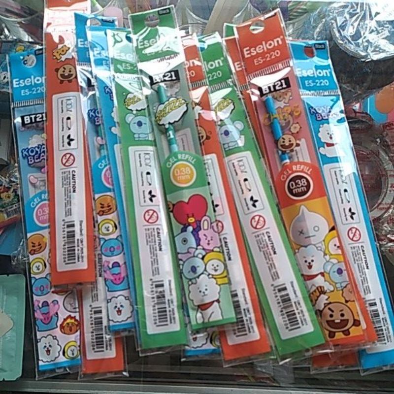 

isi ulang bulpoin gel /refil bulpoin gell