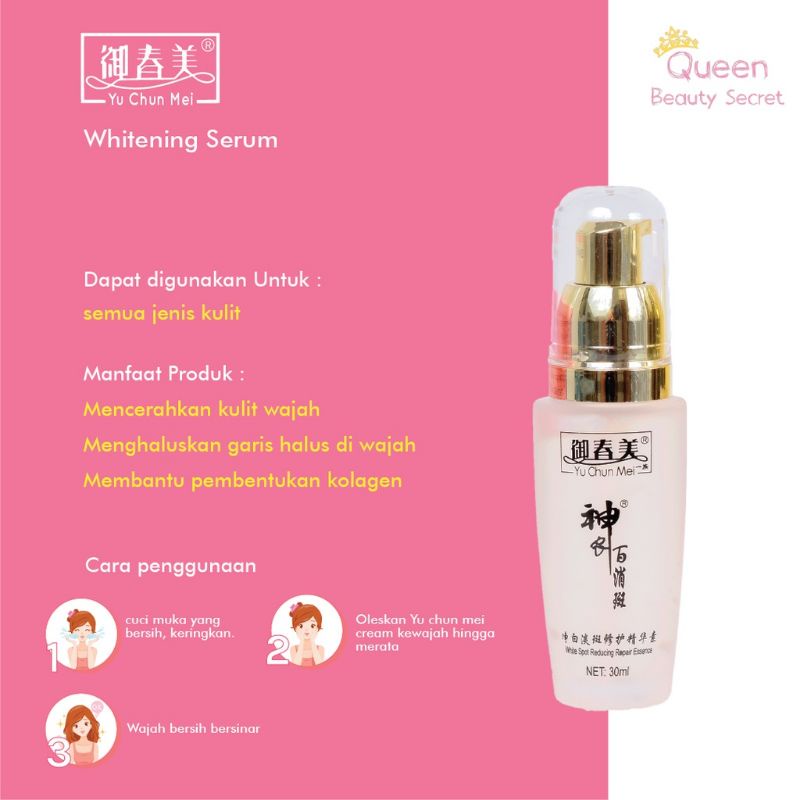 PROMO SERUM BENING YU CHUN MEI/COD/SERUM GRACEFUL / YU CHUN MEI KEMASAN BARU ORIGINAL / CORDYCEPS / CORDY / YUCHUNMEI / ORI