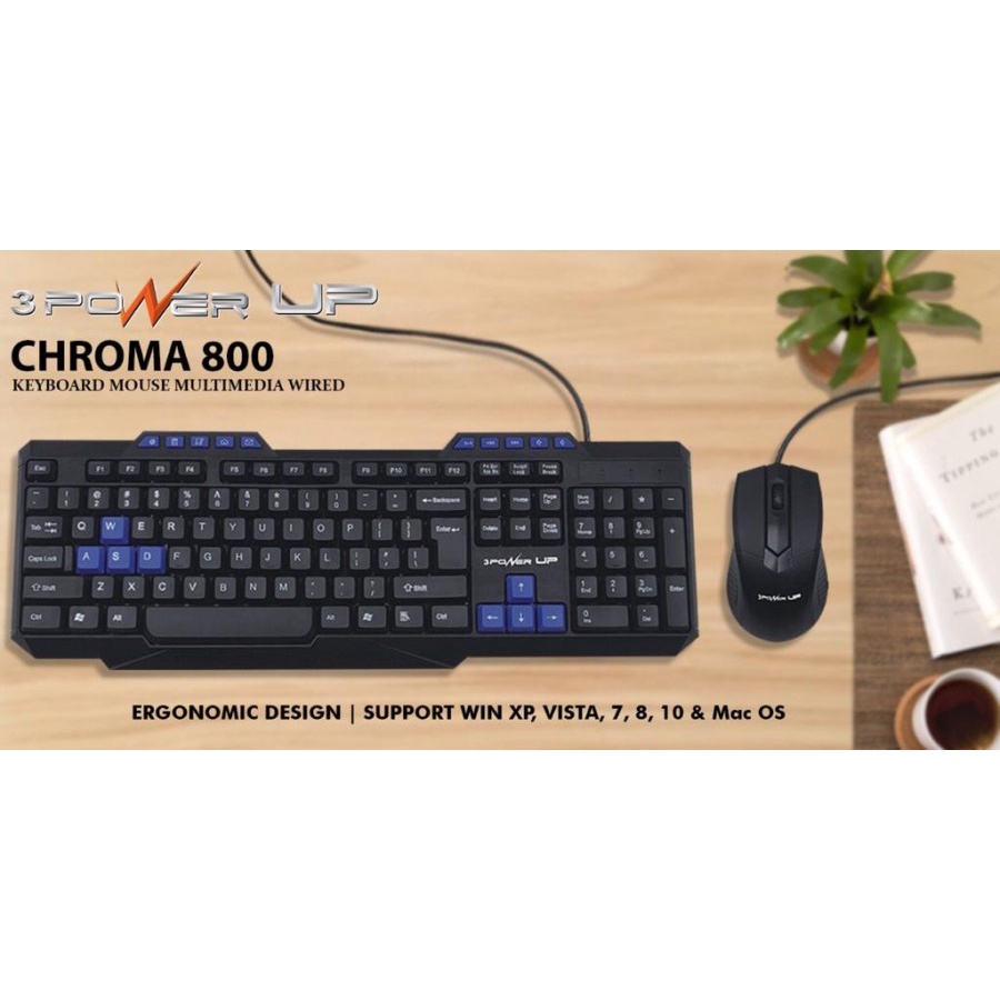 Keyboard Mouse Combo PowerUp Chroma 800