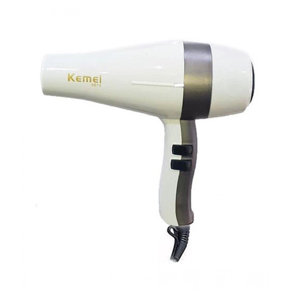 HAIR DRYER PENGERING RAMBUT PANAS DINGIN  2 in 1 HAIR DRYER PROFESIONAL 2 SPEED KEMEI