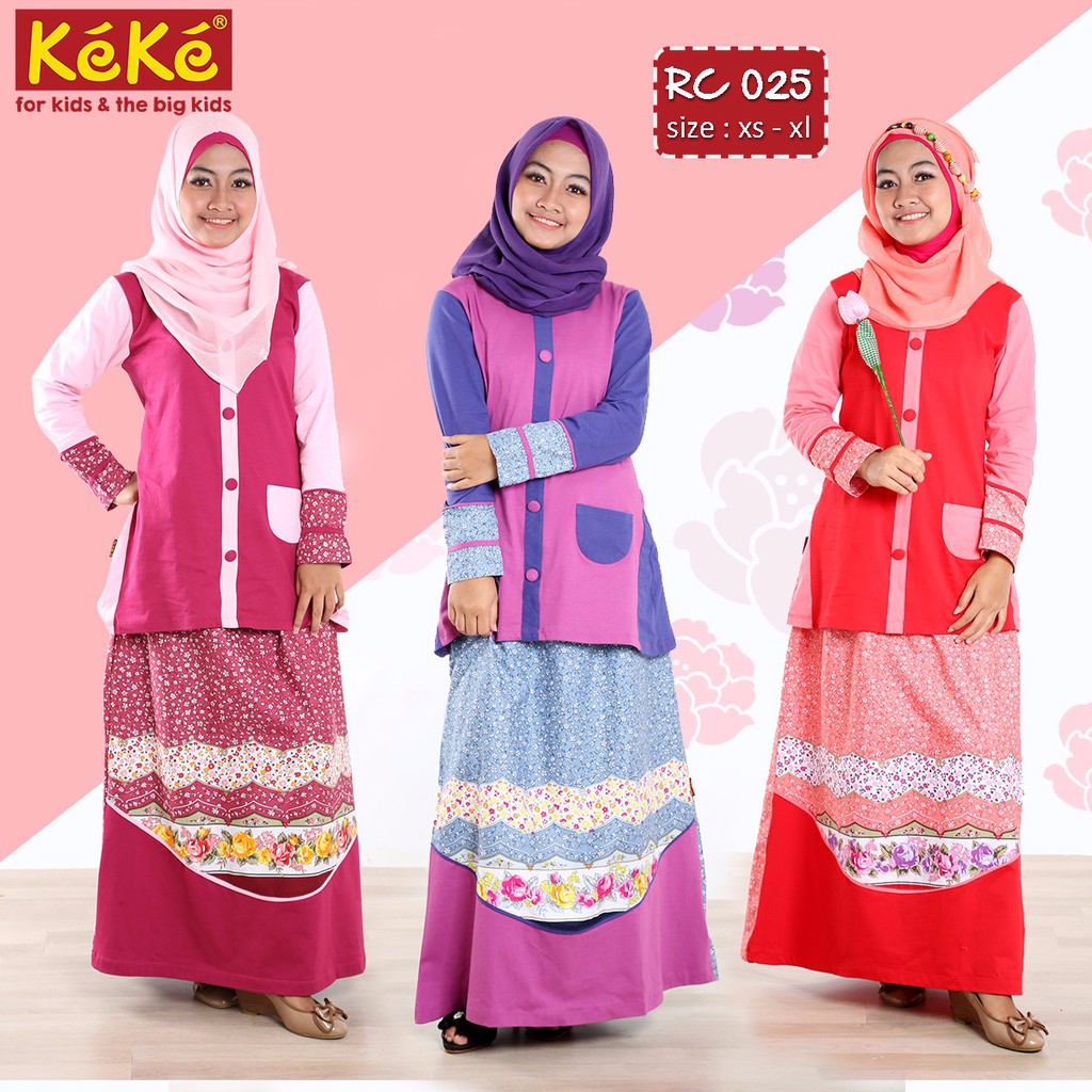 RC 025 SETELAN ROK DEWASA BAJU  ANAK  TANGGUNG BAJU  ANAK  
