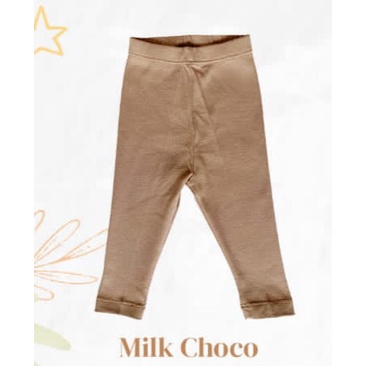 Libby Legging RIB -Earth series cotton 0-6 Years